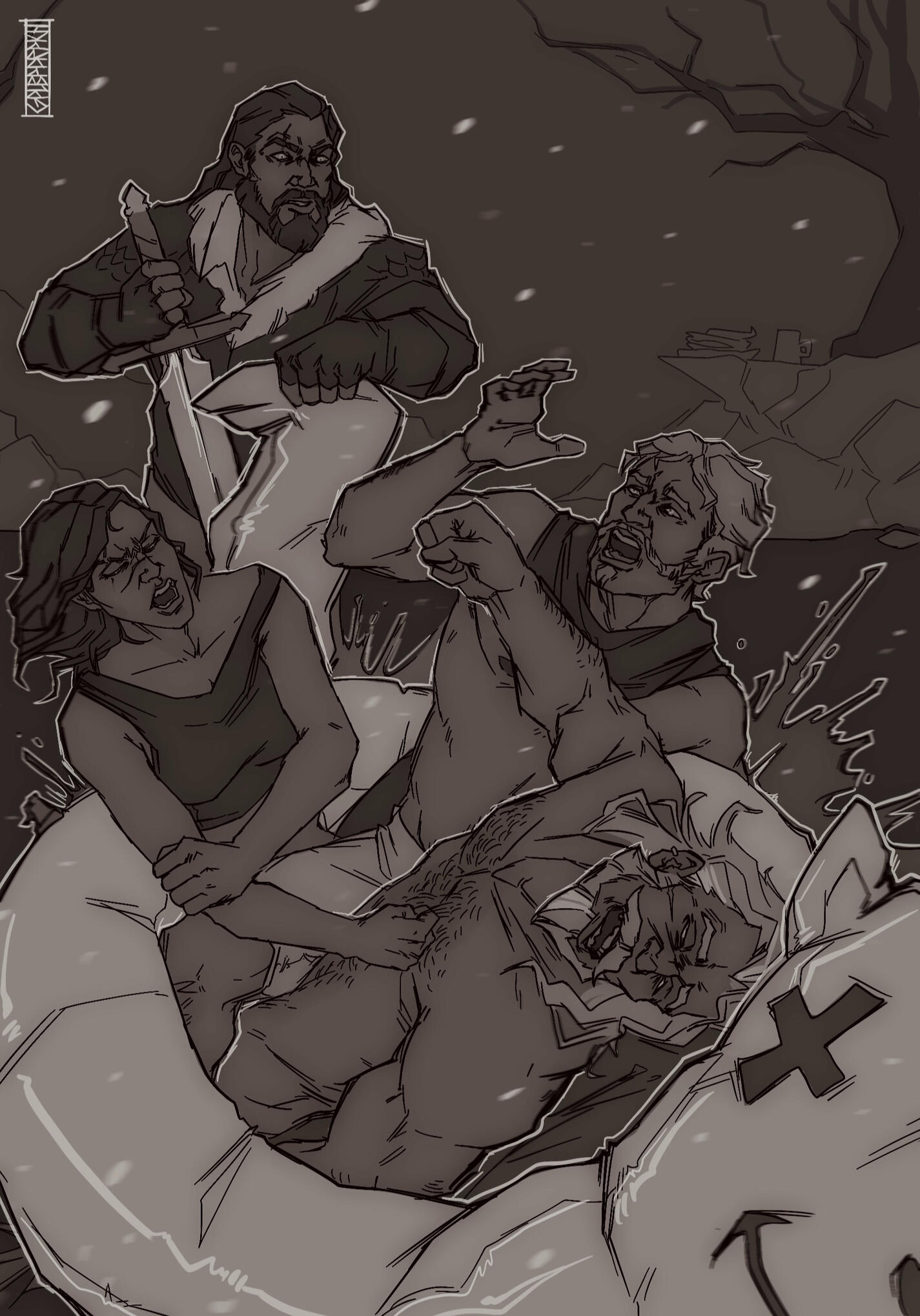 The floaty incident - Art by me